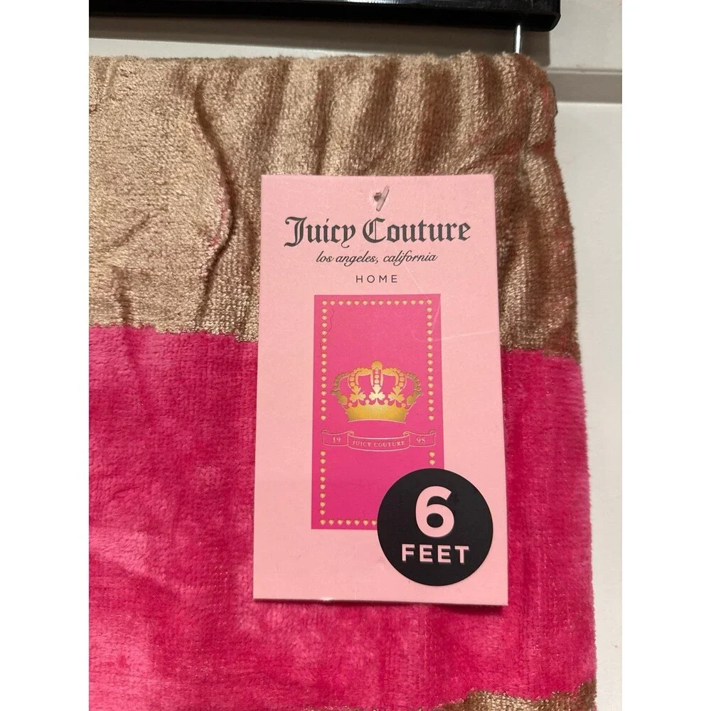 Juicy Couture Crown Beach Towel